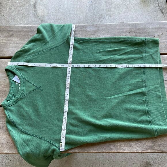 Old Navy Mens Pullover Size Medium Ribbed Knit Green‎ Long Sleeves Solid NEW - Picture 6 of 9